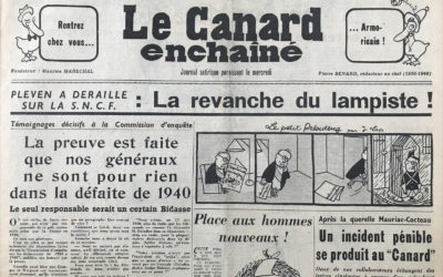 N° 1629 du Canard Enchaîné –  9 Janvier 1952
