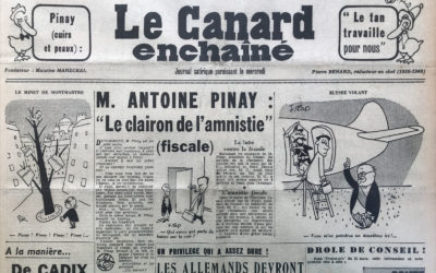 N° 1639 du Canard Enchaîné –  19 Mars 1952