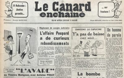 N° 1645 du Canard Enchaîné –  30 Avril 1952