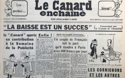 N° 1646 du Canard Enchaîné –  7 Mai 1952