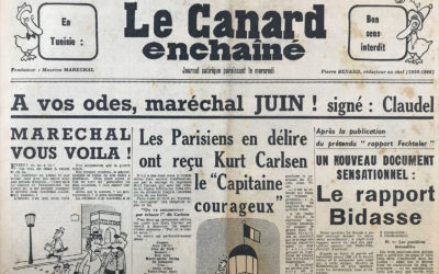 N° 1647 du Canard Enchaîné –  14 Mai 1952
