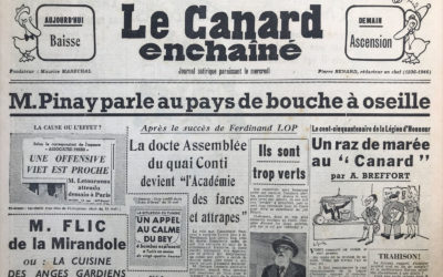 N° 1648 du Canard Enchaîné –  21 Mai 1952