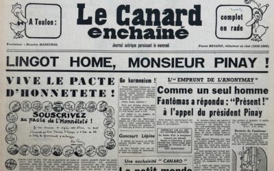 N° 1651 du Canard Enchaîné –  11 Juin 1952