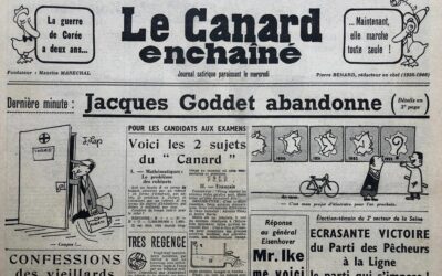 N° 1653 du Canard Enchaîné –  25 Juin 1952