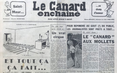 N° 1655 du Canard Enchaîné –  9 Juillet 1952