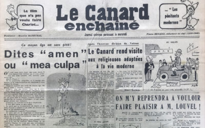 N° 1666 du Canard Enchaîné –  24 Septembre 1952