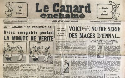 N° 1669 du Canard Enchaîné –  15 Octobre 1952