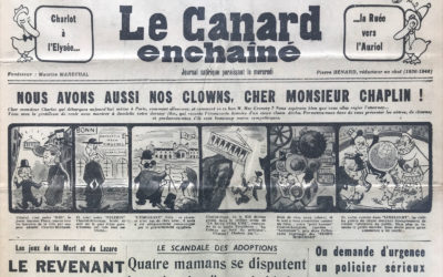 N° 1671 du Canard Enchaîné –  29 Octobre 1952