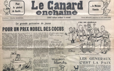 N° 1673 du Canard Enchaîné –  12 Novembre 1952
