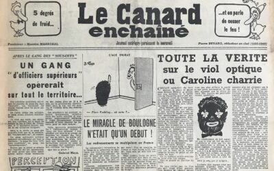 N° 1674 du Canard Enchaîné –  19 Novembre 1952