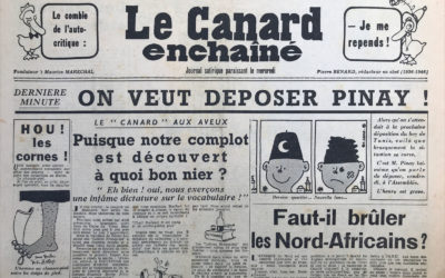N° 1678 du Canard Enchaîné –  17 Décembre 1952