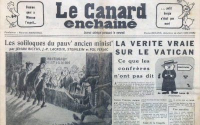 N° 1682 du Canard Enchaîné –  14 Janvier 1953