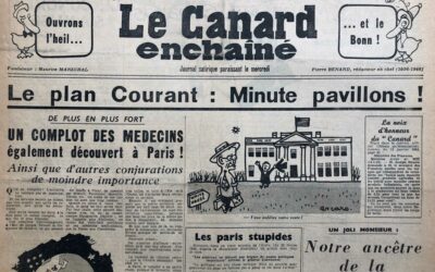 N° 1683 du Canard Enchaîné –  21 Janvier 1953