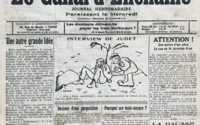 N° 169 du Canard Enchaîné –  24 Septembre 1919