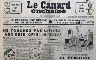 N° 1692 du Canard Enchaîné –  25 Mars 1953
