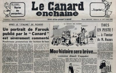 N° 1693 du Canard Enchaîné –  1 Avril 1953