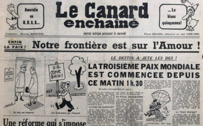N° 1694 du Canard Enchaîné –  8 Avril 1953
