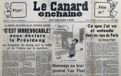 N° 1695 du Canard Enchaîné –  15 Avril 1953