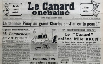 N° 1697 du Canard Enchaîné –  29 Avril 1953