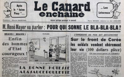 N° 1698 du Canard Enchaîné –  6 Mai 1953