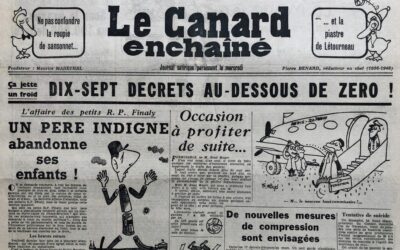 N° 1699 du Canard Enchaîné –  13 Mai 1953