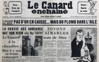 N° 1700 du Canard Enchaîné –  20 Mai 1953