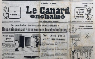 N° 1701 du Canard Enchaîné –  27 Mai 1953