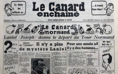 N° 1706 du Canard Enchaîné –  1 Juillet 1953