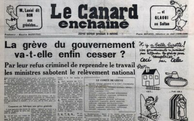 N° 1713 du Canard Enchaîné –  19 Août 1953