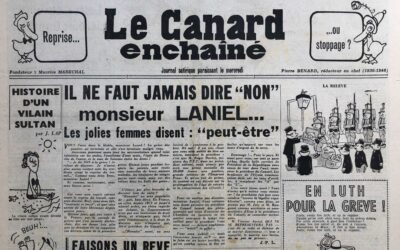 N° 1714 du Canard Enchaîné –  26 Août 1953