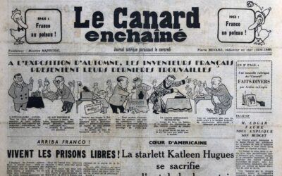 N° 1719 du Canard Enchaîné –  30 Septembre 1953