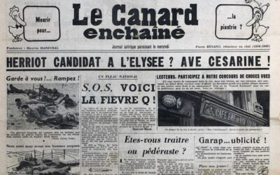 N° 1724 du Canard Enchaîné –  4 Novembre 1953