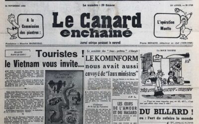 N° 1725 du Canard Enchaîné –  11 Novembre 1953