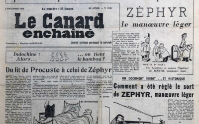 N° 1728 du Canard Enchaîné –  2 Décembre 1953