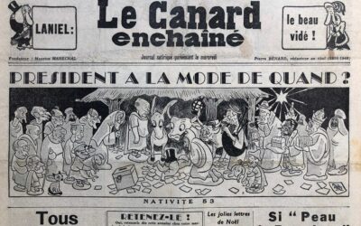 N° 1731 du Canard Enchaîné –  23 Décembre 1953