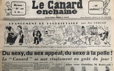 N° 1734 du Canard Enchaîné –  13 Janvier 1954