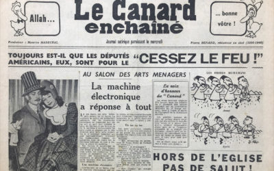 N° 1741 du Canard Enchaîné –  3 Mars 1954