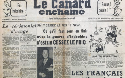 N° 1742 du Canard Enchaîné –  10 Mars 1954