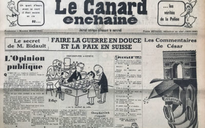 N° 1750 du Canard Enchaîné –  5 Mai 1954