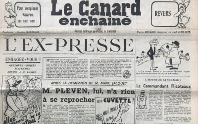 N° 1754 du Canard Enchaîné –  2 Juin 1954