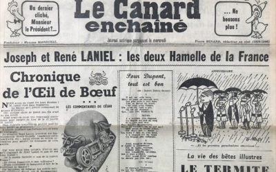 N° 1755 du Canard Enchaîné –  9 Juin 1954