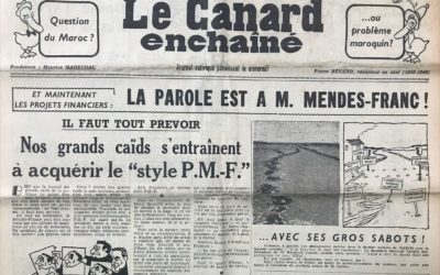 N° 1764 du Canard Enchaîné –  11 Août 1954