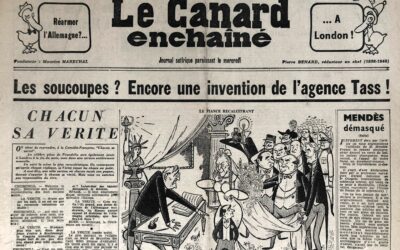 N° 1770 du Canard Enchaîné –  22 Septembre 1954