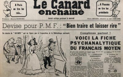N° 1785 du Canard Enchaîné –  5 Janvier 1955