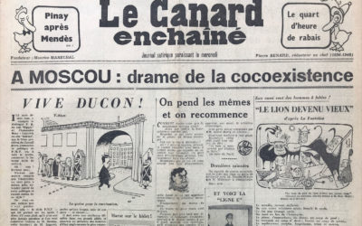 N° 1790 du Canard Enchaîné –  9 Février 1955
