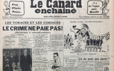 N° 1791 du Canard Enchaîné –  16 Février 1955