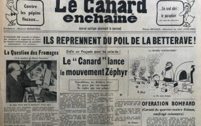 N° 1795 du Canard Enchaîné –  16 Mars 1955