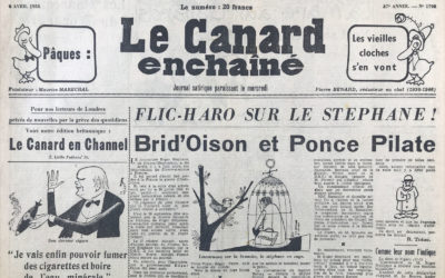 N° 1798 du Canard Enchaîné –  6 Avril 1955