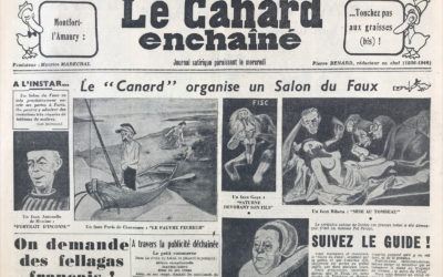 N° 1807 du Canard Enchaîné –  8 Juin 1955