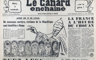N° 1810 du Canard Enchaîné –  29 Juin 1955